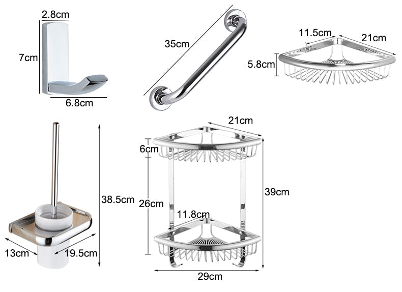 Vivolux | Original Badezimmer Hardware Set