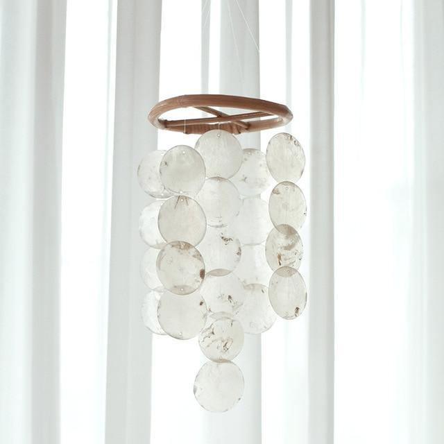 Vivolux | ShellDreams Handgefertigtes Babyzimmer Windspiel | Muschel-Mobile | Beruhigende Klänge