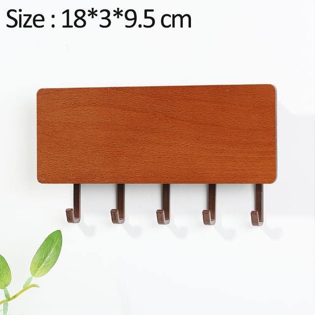 Vivolux | KeyOrganize Holz Schlüsselhalter Wandregal | Multifunktional & Stilvoll | Wand-Deko & Aufbewahrung