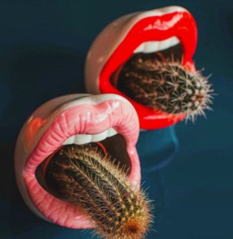 Vivolux | Lips Blumen Topf