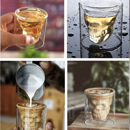 Vivolux | Hohles Doppelschicht-Whiskeyglas