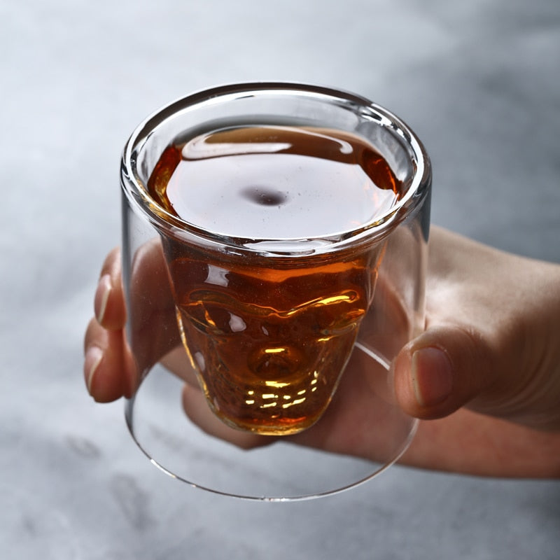 Vivolux | Hohles Doppelschicht-Whiskeyglas