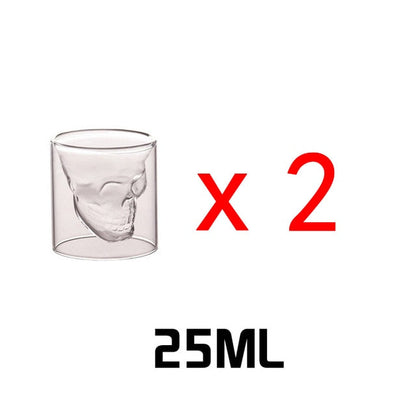 Vivolux | Hohles Doppelschicht-Whiskeyglas