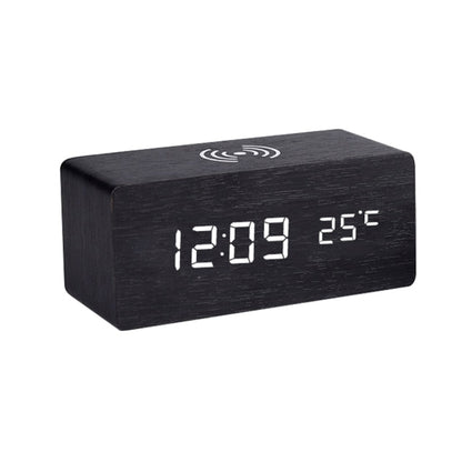 Vivolux | Moderner Holz-Wireless-Lade-Wecker
