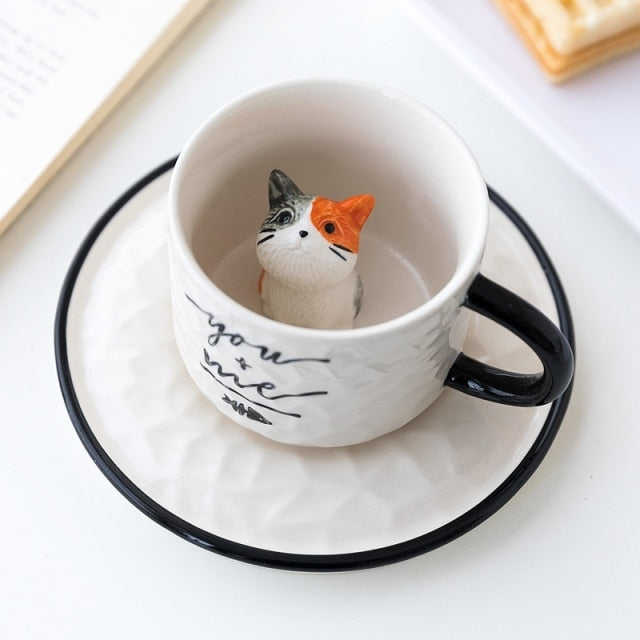 Vivolux | Versteckte Katze Keramiktasse