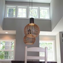 Vivolux | Handgefertigte Holz-Pendelleuchte