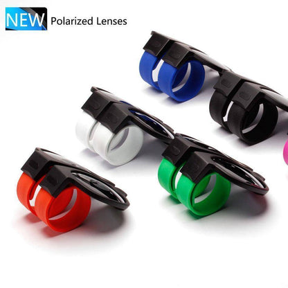 Vivolux | Slap-Sonnenbrille polarisiert Slappable Wrap-Armband Sonnenbrille Armband Faltbrille
