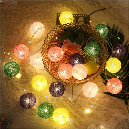 Vivolux | LED Baumwollball Lichterkette