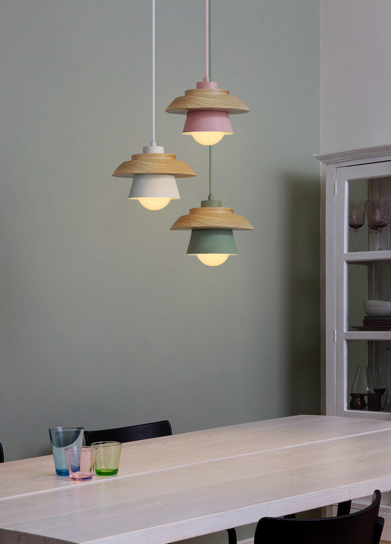 Vivolux | Moderne nordische Holz-Pendelleuchte