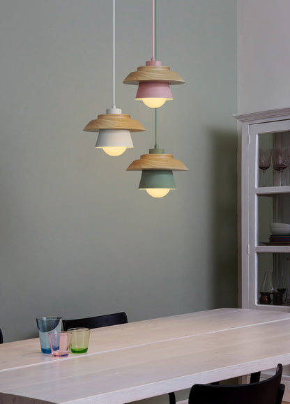 Vivolux | Moderne nordische Holz-Pendelleuchte