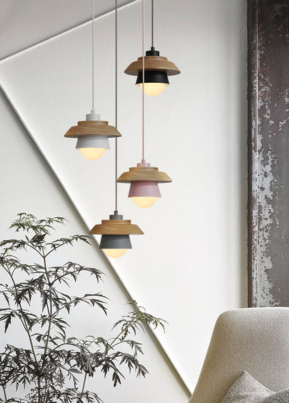 Vivolux | Moderne nordische Holz-Pendelleuchte