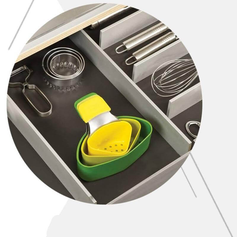 Vivolux | 3Pcs einfacher Geschirr Lebensmittel Dampfgarer