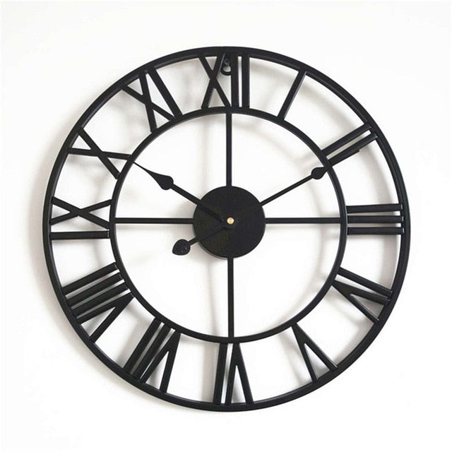 Vivolux | 3D Große römische Ziffern Wanduhr Home