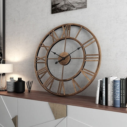 Vivolux | 3D Große römische Ziffern Wanduhr Home