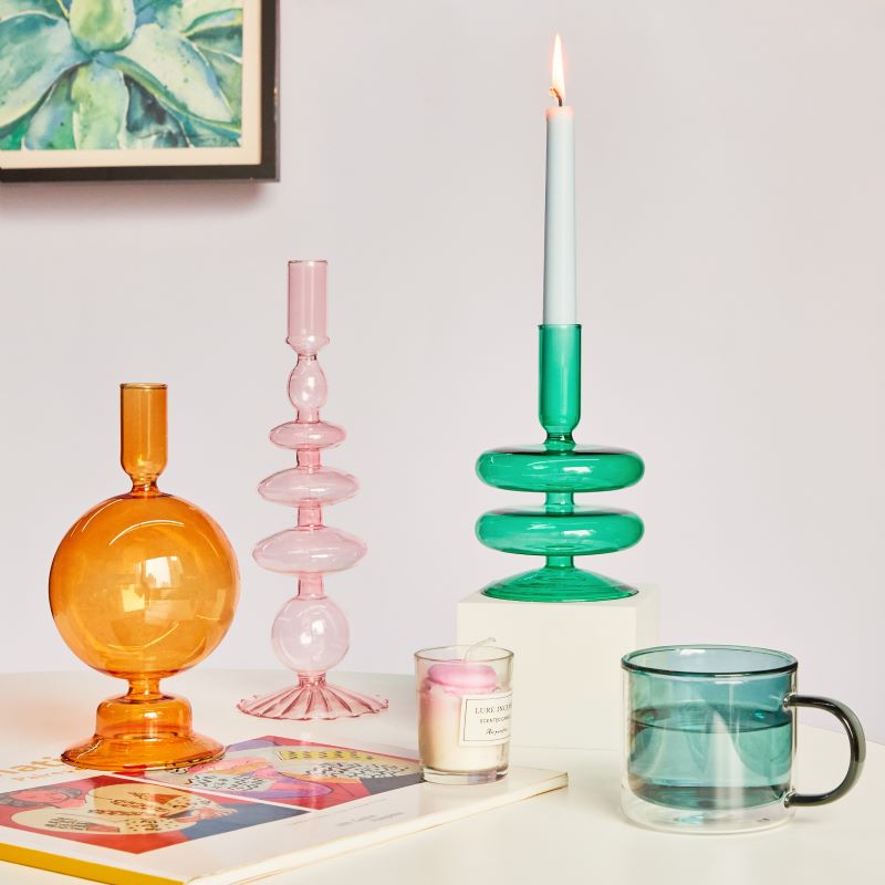 Danish Pastel Taper Candle Holder - Starhauz.com