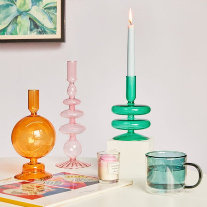 Danish Pastel Taper Candle Holder - Starhauz.com