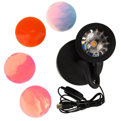 Sunset Lampe mit 4 Farben - GlowSphere