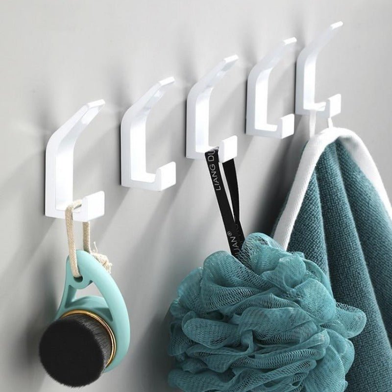 Vivolux | Aviro Aluminium Wandhaken Schwarz/Weiß - Moderne Dekorative Garderobenhaken