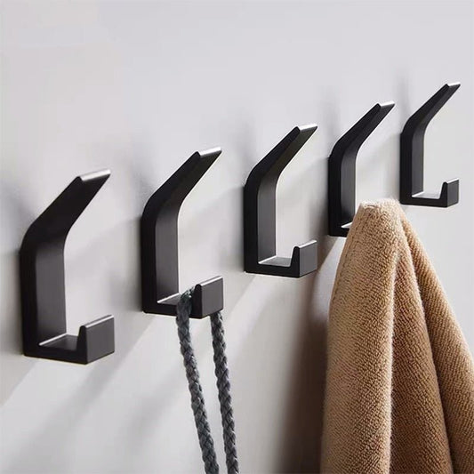 Vivolux | Aviro Aluminium Wandhaken Schwarz/Weiß - Moderne Dekorative Garderobenhaken