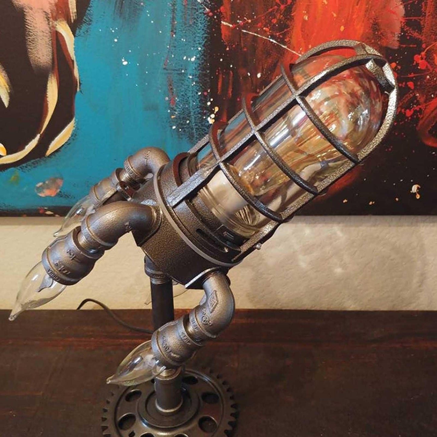 Vivolux | Raketenraum Industrie Vintage Lampe