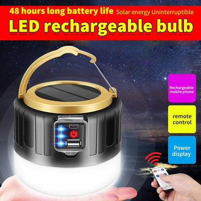 Vivolux | Wetterfeste Solar wiederaufladbare Camping LED Lampe