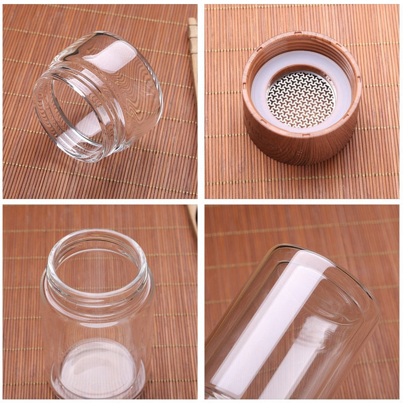 Vivolux | Einfach tragbarer Glas-Teefilter