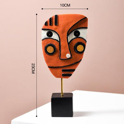 Vivolux | Abstract Pop Art Gesicht Home Skulptur
