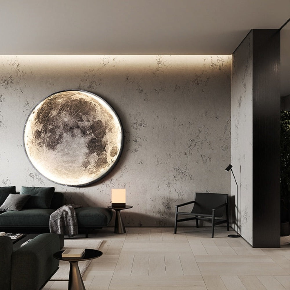 Vivolux | 3D LED Mond oder Erde Decken- oder Wandleuchte
