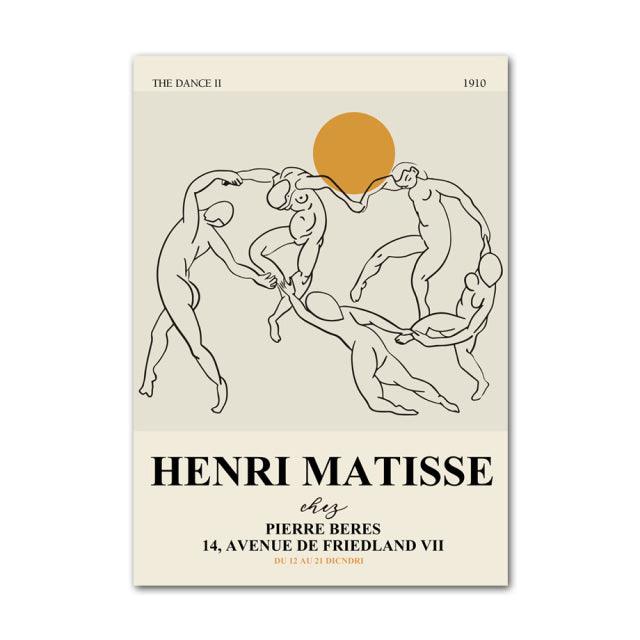 Vivolux | Henri Matisse Picasso Abstrakte Leinwand