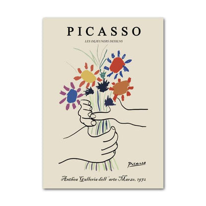 Vivolux | Henri Matisse Picasso Abstrakte Leinwand