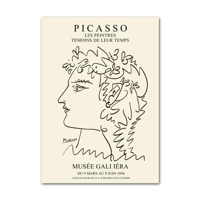 Vivolux | Henri Matisse Picasso Abstrakte Leinwand