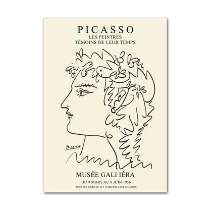 Vivolux | Henri Matisse Picasso Abstrakte Leinwand