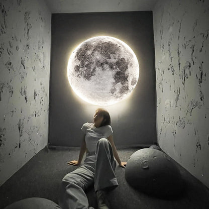 Vivolux | 3D LED Mond oder Erde Decken- oder Wandleuchte