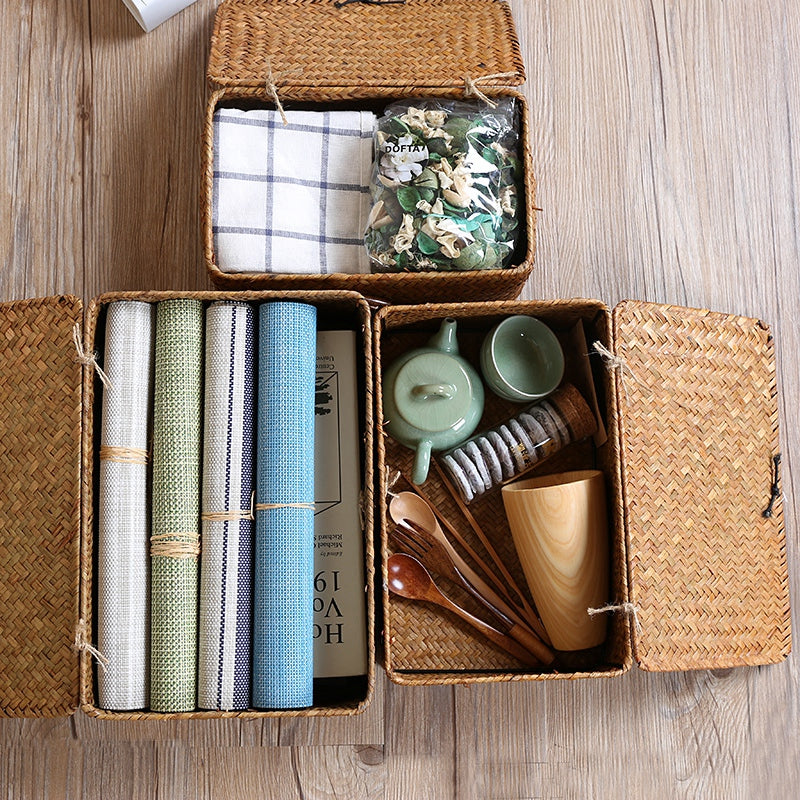Vivolux | Handgewebte Rattanbox