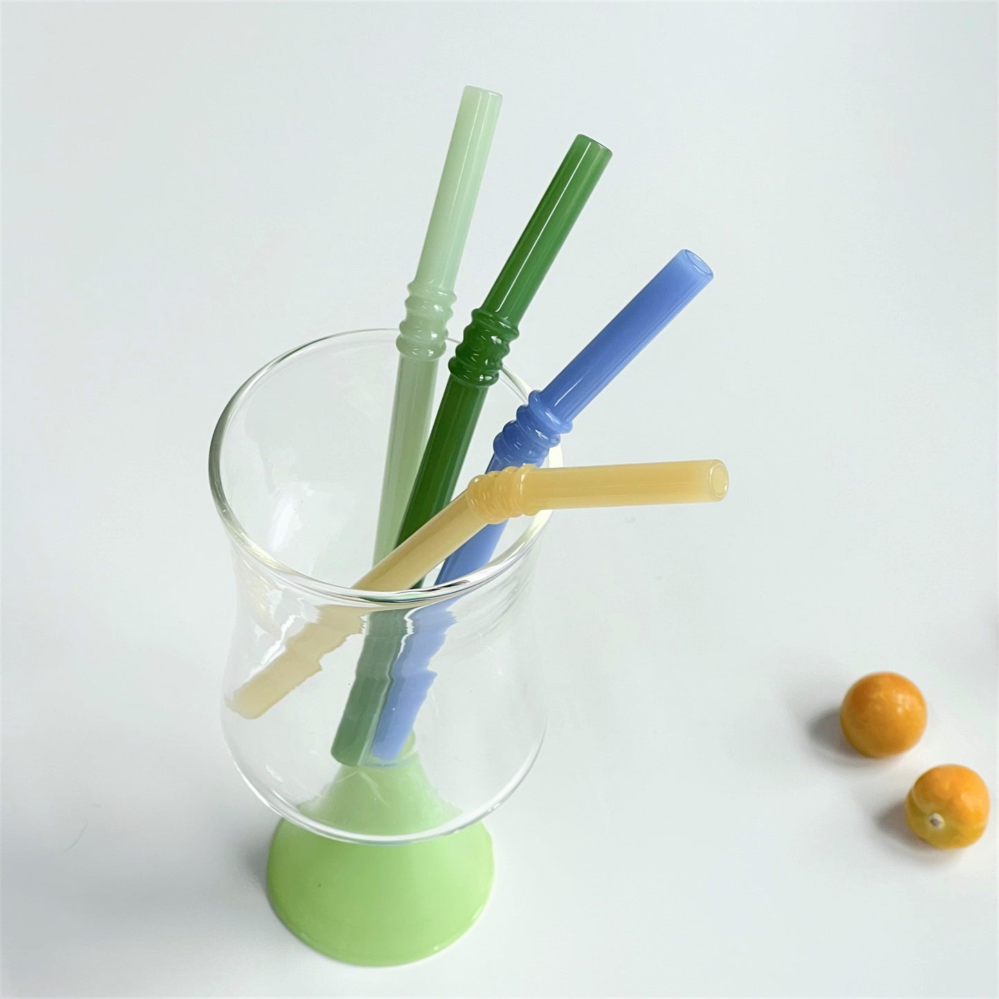 Vivolux | Glasstrohhalm - Set aus 4
