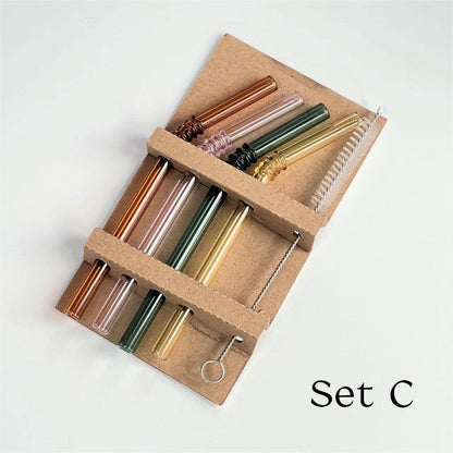 Vivolux | Glasstrohhalm - Set aus 4