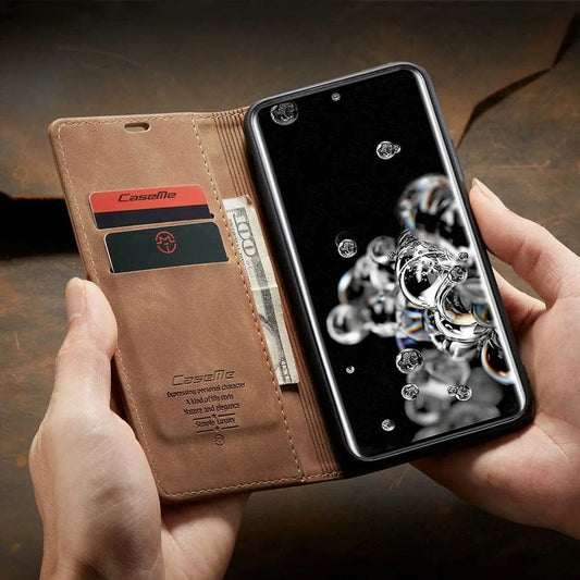 Vivolux | Wallet Hülle für Samsung Galaxy A14/A53/A54/A73/S20Ultra/S20Plus/S20/S21Ultra/S21Plus/S21/S21FE/S22Ultra/S22Plus/S22/S23Ultra/S23Plus/S23/S24Plus/S4- Flip Case