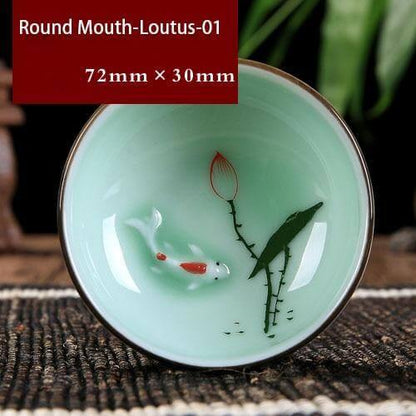Vivolux | Luxus Kreative Handgemalte Chinesische Traditionelle Keramische Schalen