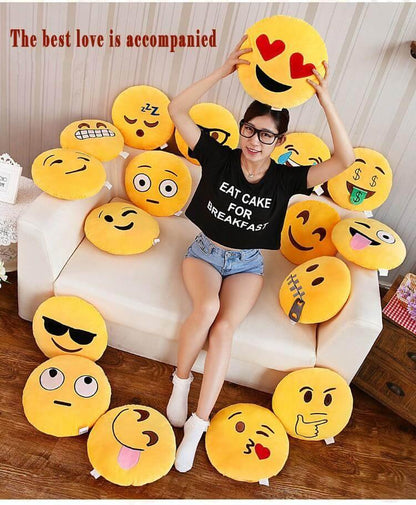 Vivolux | Vollständiges Emoji-Set Kissen