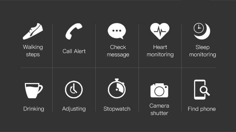 Vivolux | Herren Smartwatch für Android - Wasserdicht