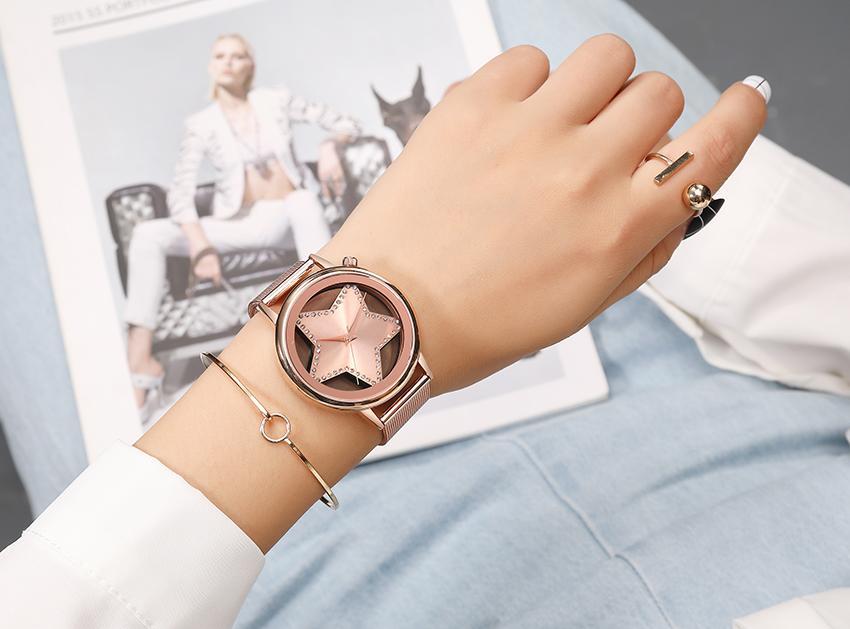 Vivolux | Shining Star Glory Hollow Luxus Designer Damen Uhr