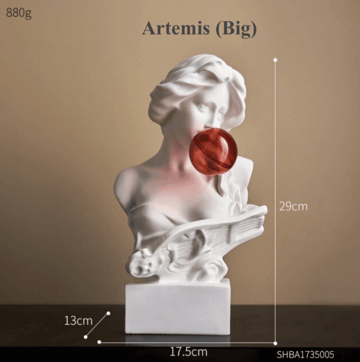 Vivolux | Resin griechische abstrakte Skulptur