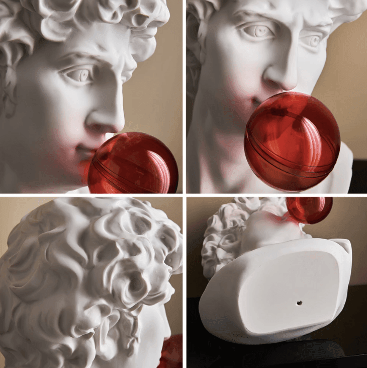 Vivolux | Resin griechische abstrakte Skulptur