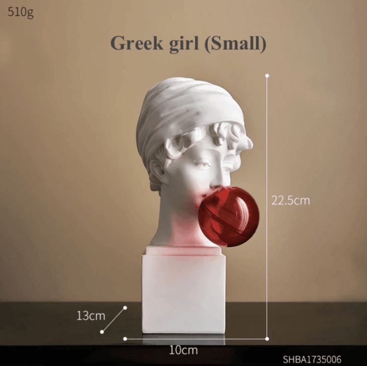 Vivolux | Resin griechische abstrakte Skulptur