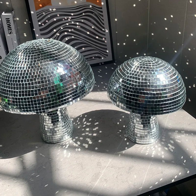 Vivolux | Retro-Stil Glas Disco Pilz Dekoration