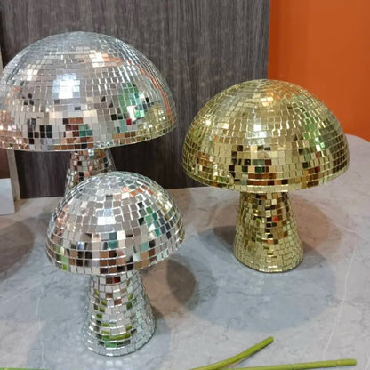 Vivolux | Retro-Stil Glas Disco Pilz Dekoration