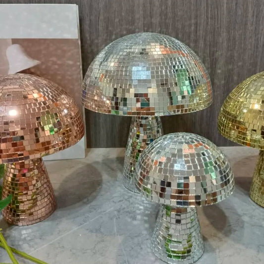 Vivolux | Retro-Stil Glas Disco Pilz Dekoration