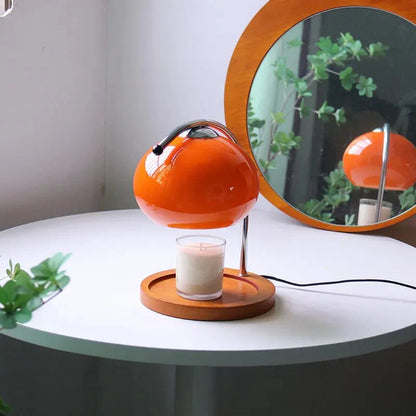 Vivolux | Tischlampe aus Glas im Retro-Stil mit Ständer