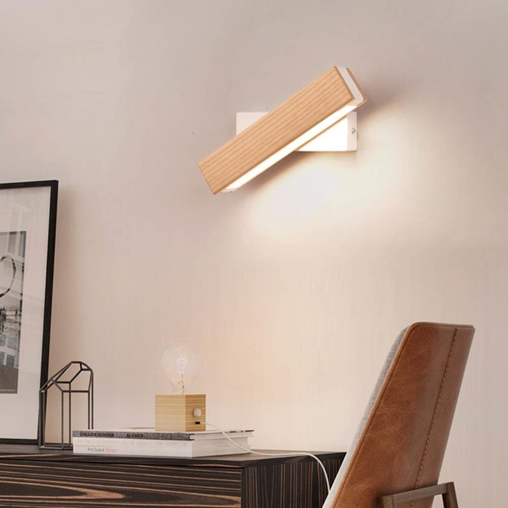 Vivolux | Drehbare Holz-LED-Wandleuchte - Jasper