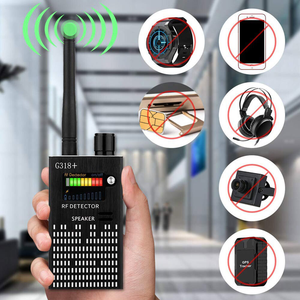 Vivolux | Spionagesignal-Wanzendetektor, HF-Detektor, versteckte Kamera, Laserlinse, GSM-GPS-Gerätefinder